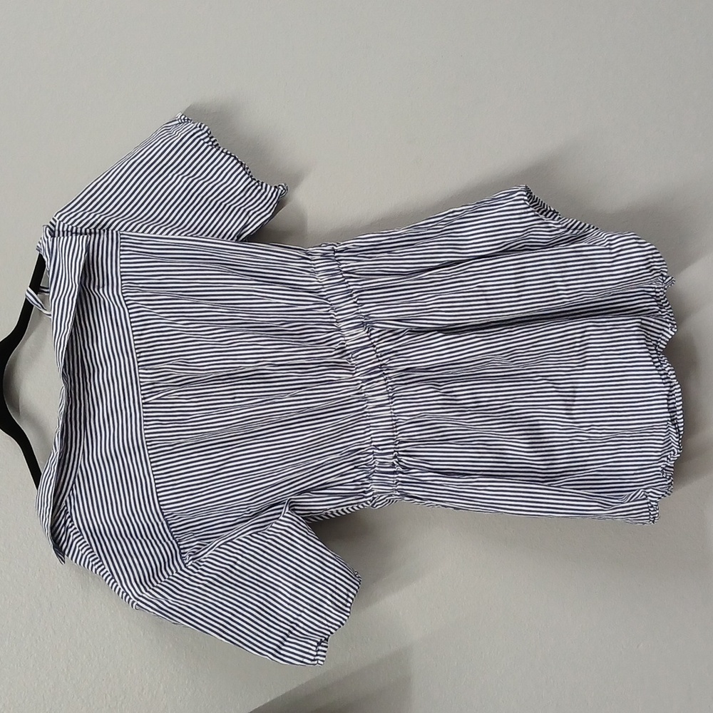 Zara knotted poplin shirt w/ Thin straps Size Small - Picture 5 of 5
